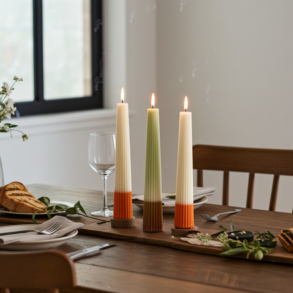 Form & Flame Collection: Greko Taper Candles