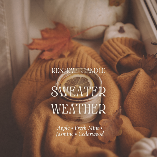 Reserve Candle: Sweater Weather