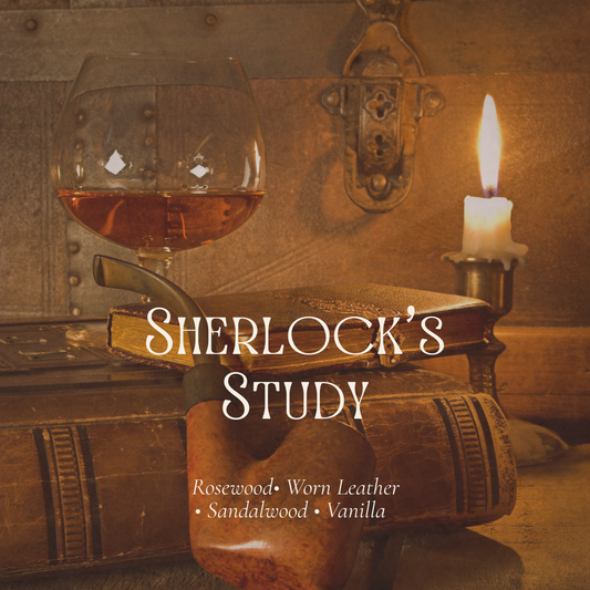Sherlock's Study Candle