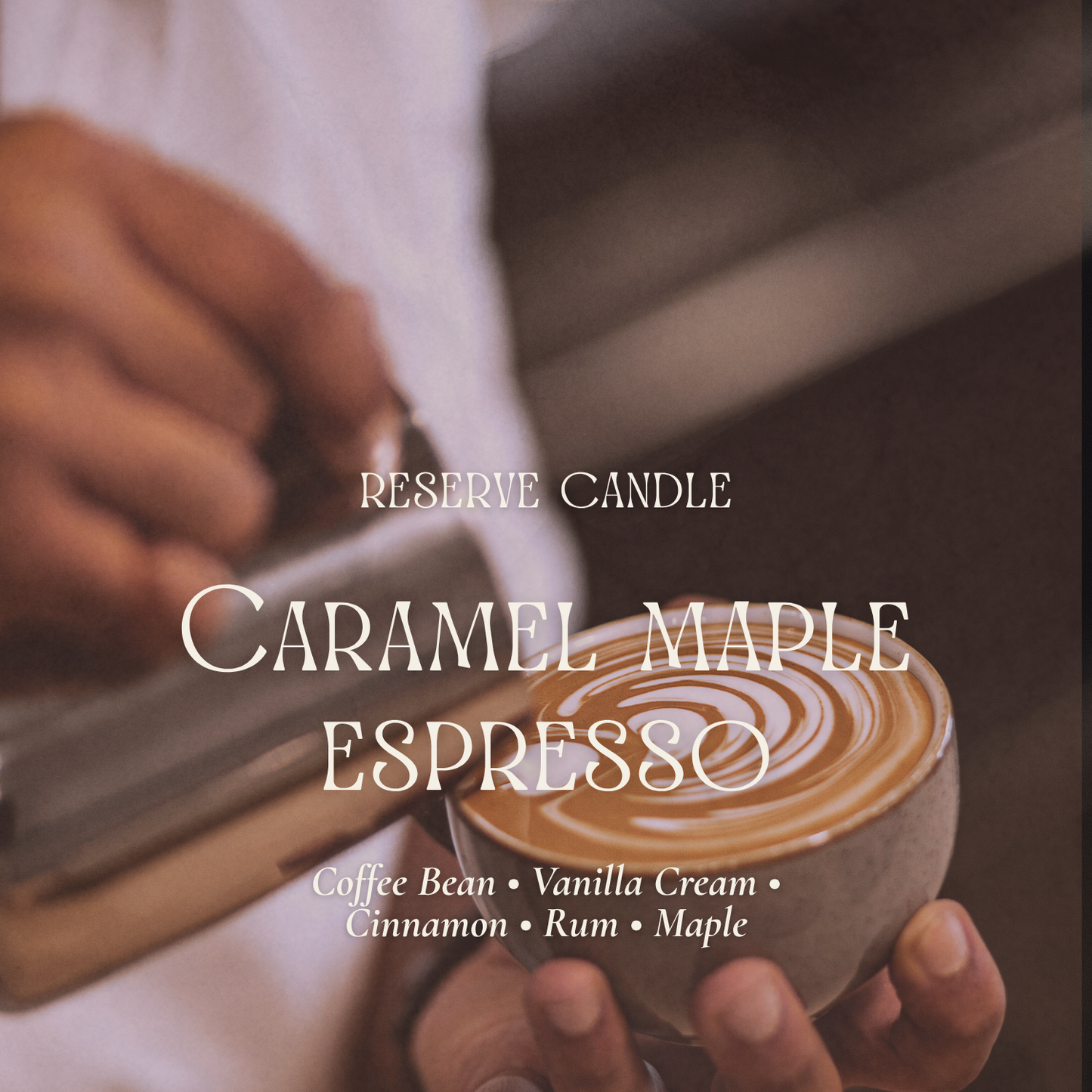 Reserve Candle: Caramel Maple Espresso