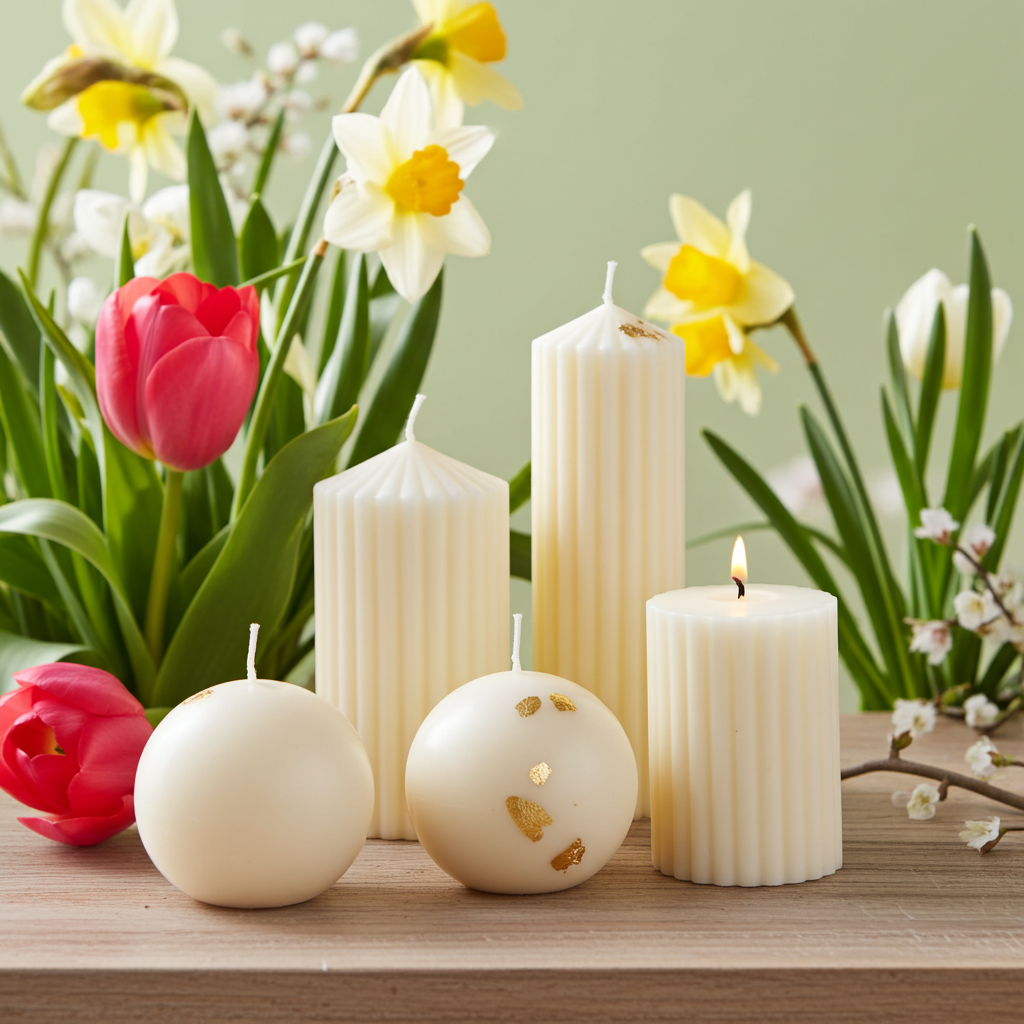 Form & Flame Collection: Cathedral Pillar Candles