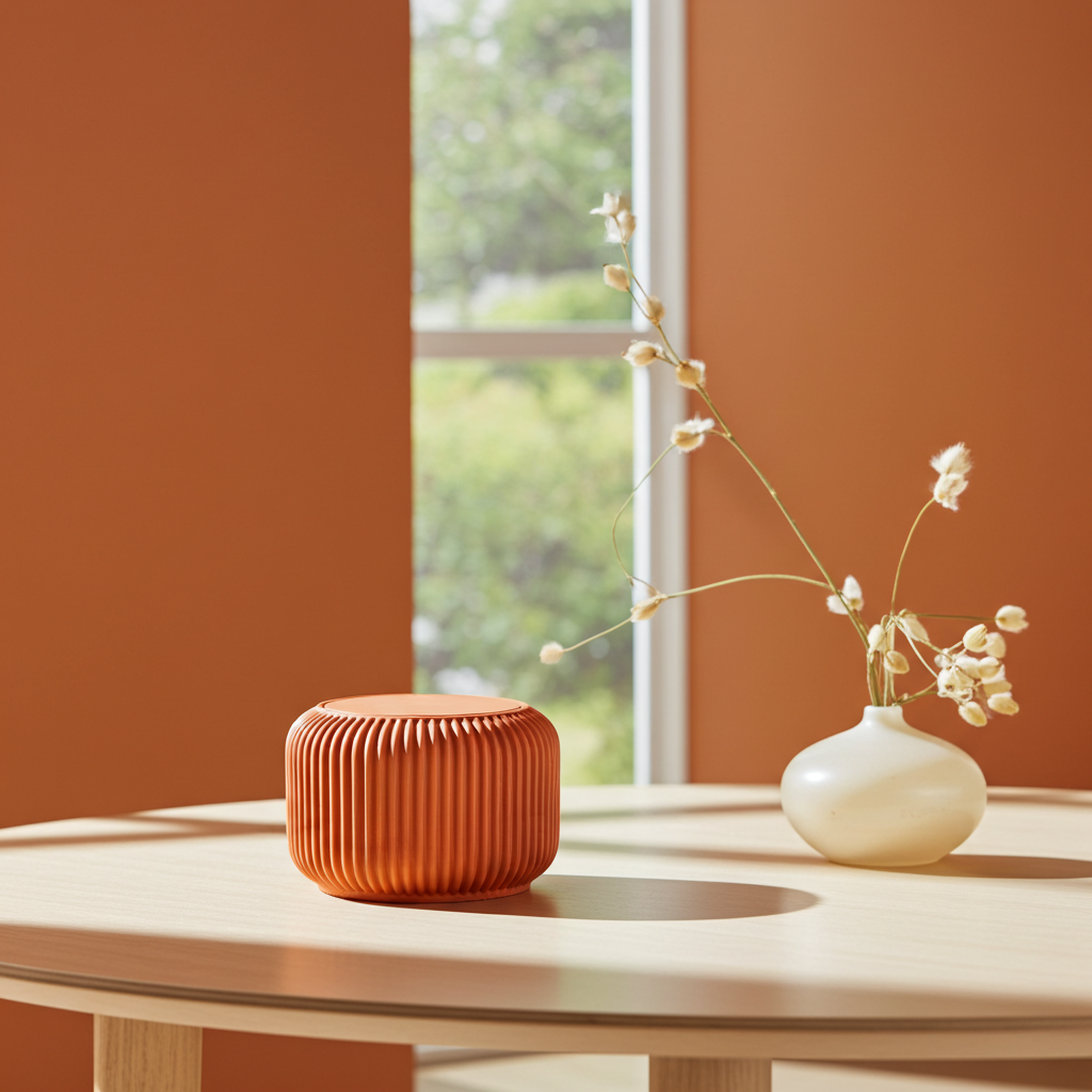 Studio Signature: Midi Candle; Russet