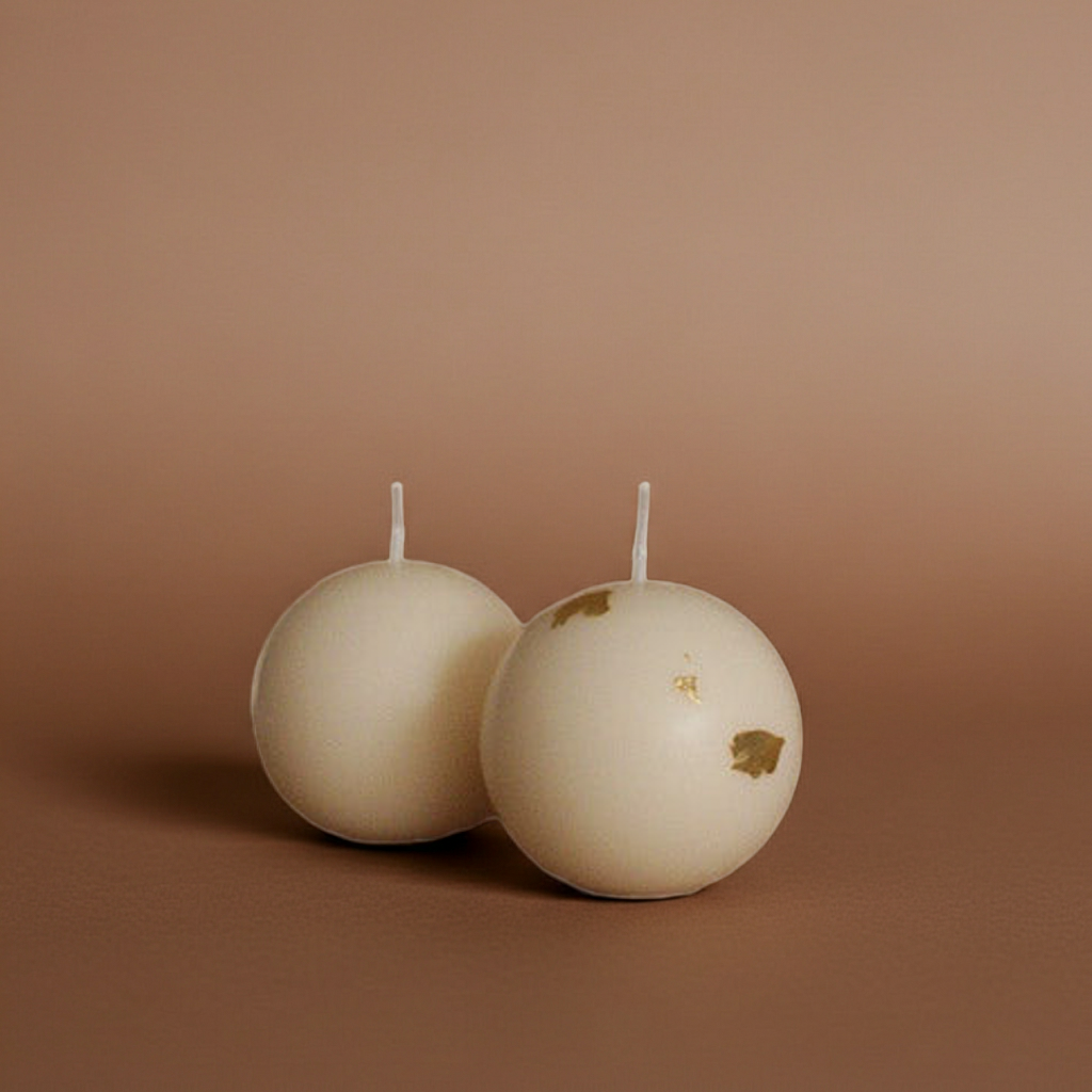 Form & Flame Collection: Sphere Candles